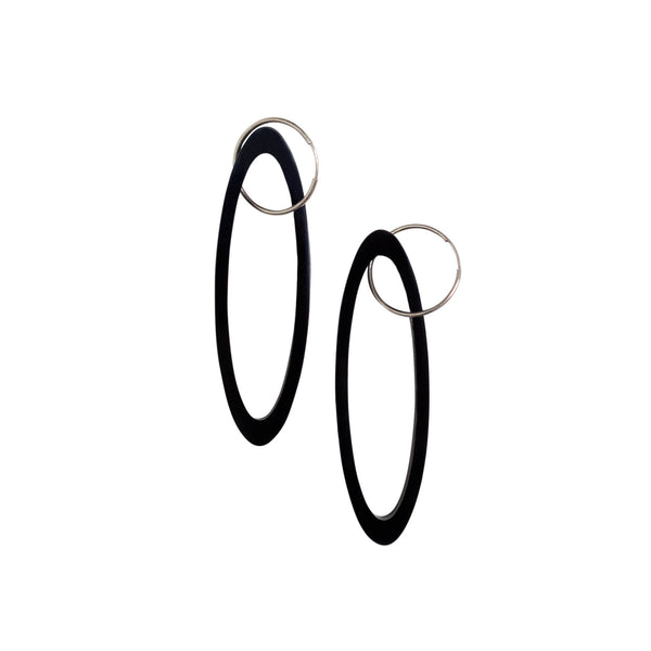 18k Long Clasp Earrings – Ex Ovo