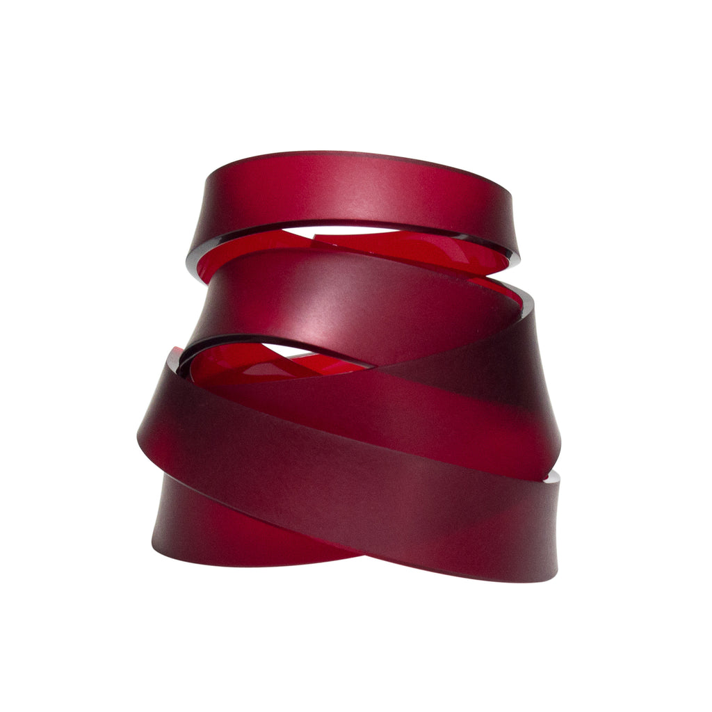 Ribbon Sculpture Bracelet Large