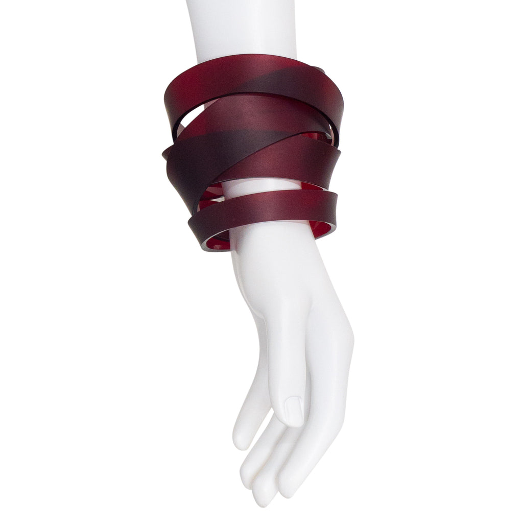 Ribbon Sculpture Bracelet Large