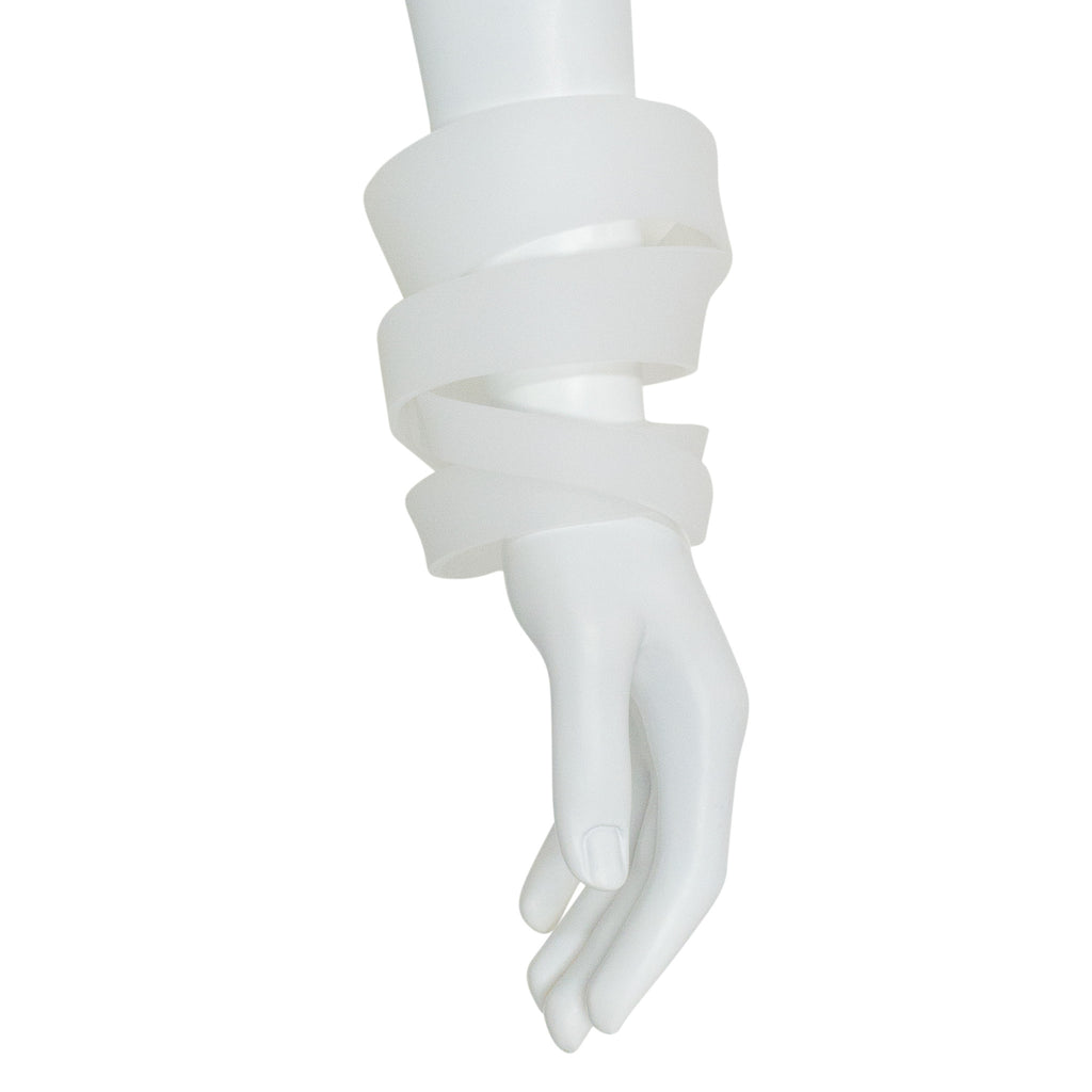 Ribbon Sculpture Bracelet Large