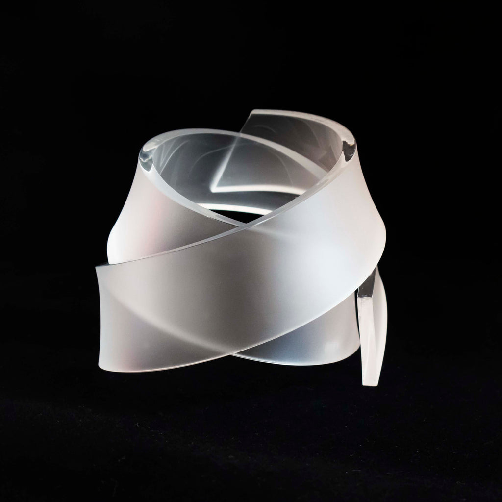 Ribbon Sculpture Bracelet