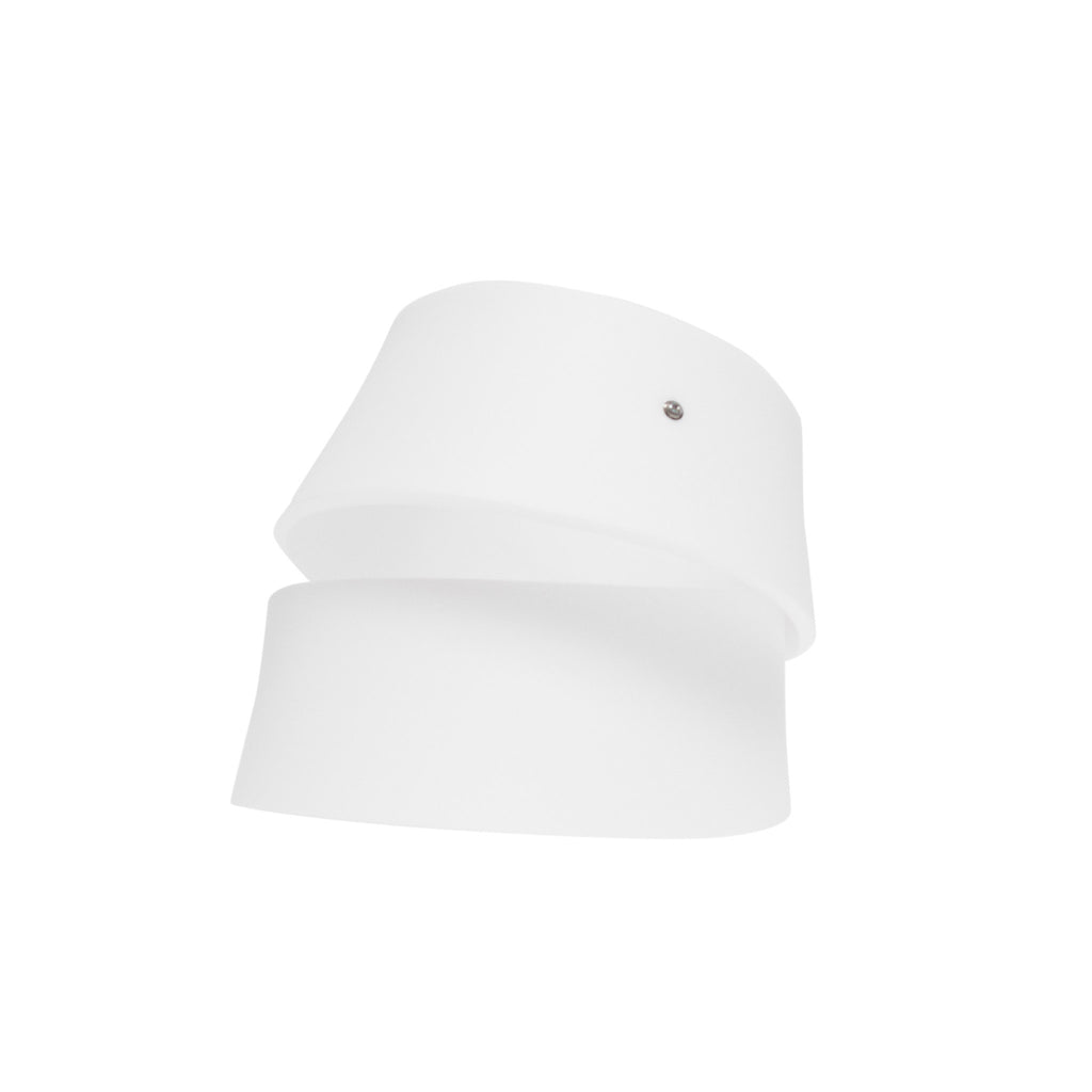 Ribbon Sculpture Bracelet with Topaz