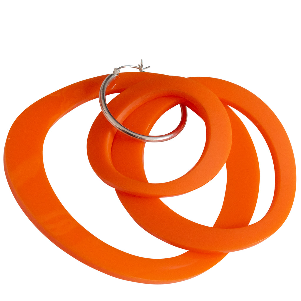 Triple Circle Earrings