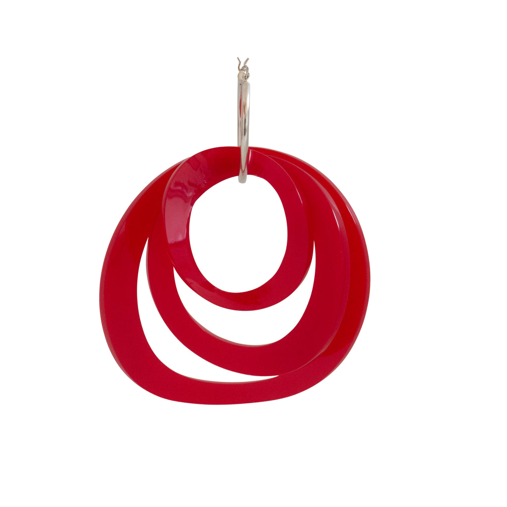 Triple Circle Earrings