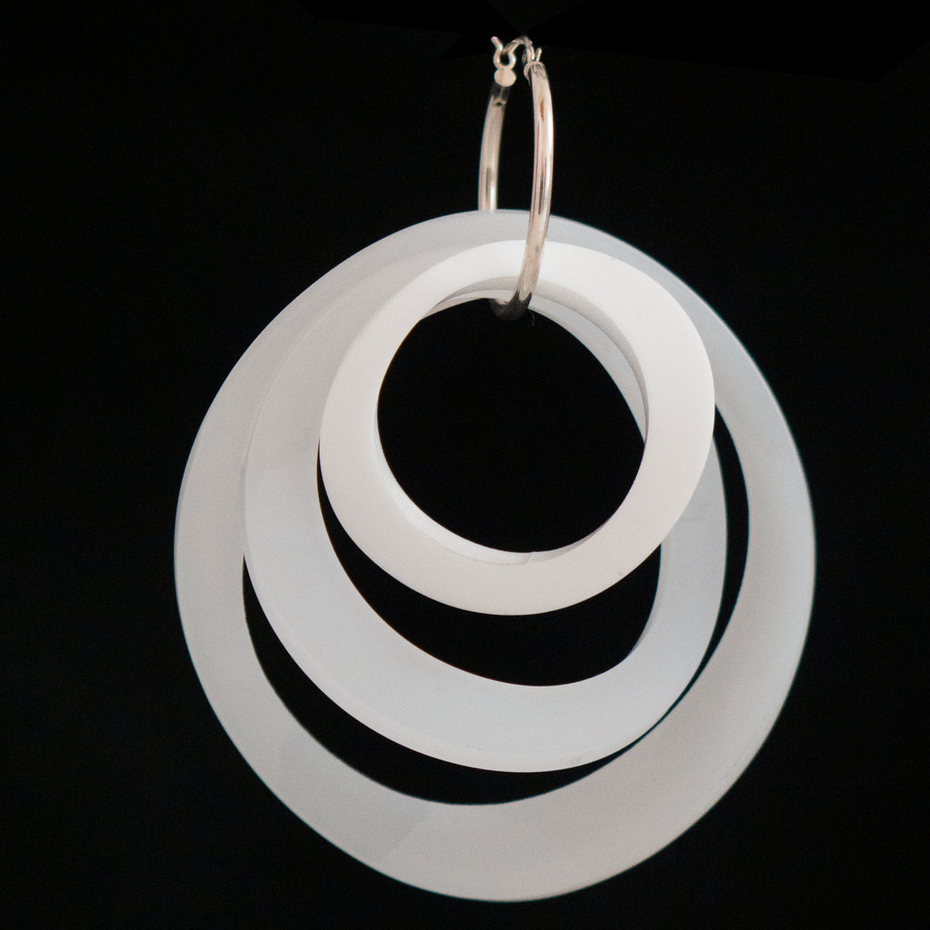 Triple Circle Earrings