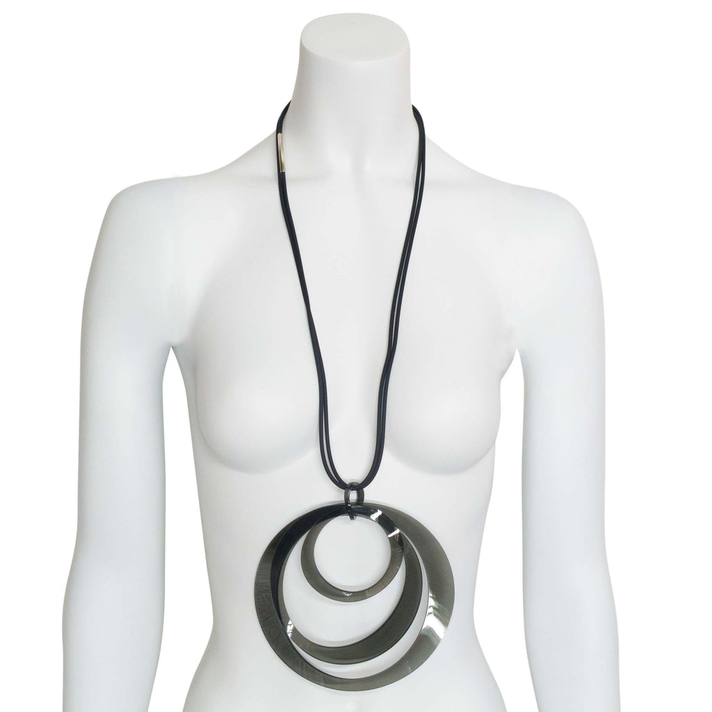 Circles Pendant Large and Long