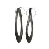 Twisted Oval Earrings